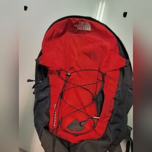 The North Face Dynamic Red and Black Backpack